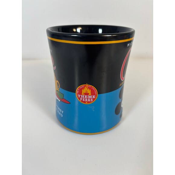 Disney Parks Mickey’s Coffee Mug – “Really Swell” Vintage Style Theme Perks Cup - Picture 2 of 7